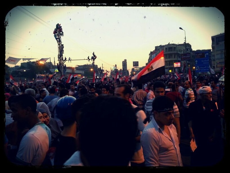 Tahrir, as photographed by an Egyptian friend