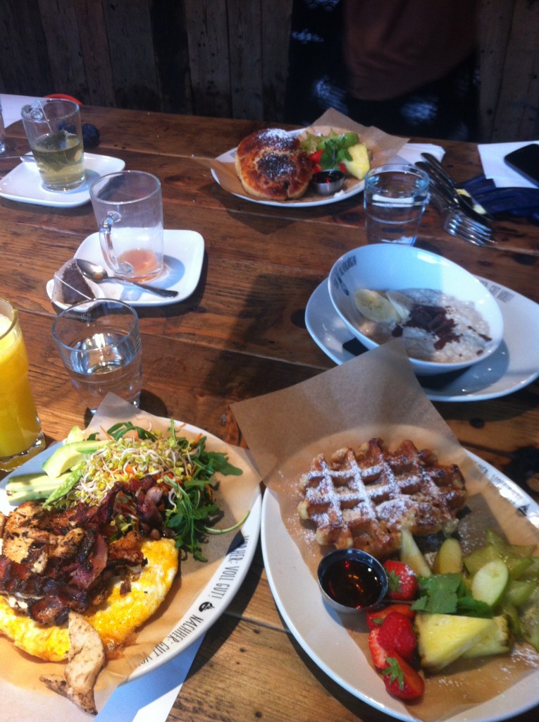 I'd say this breakfast was to die for, but that would mean I can't eat it again the next morning. 