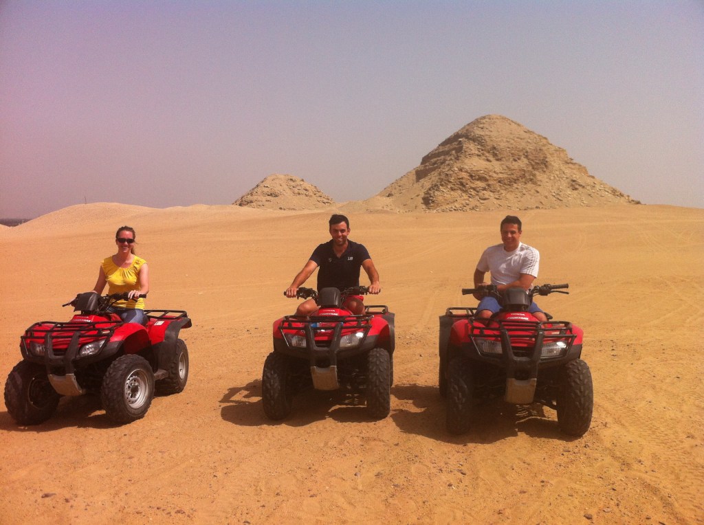 Quad biking + pyramids