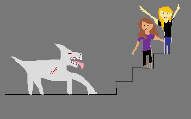 Very accurate depiction of the event. (Drawn to scale.)