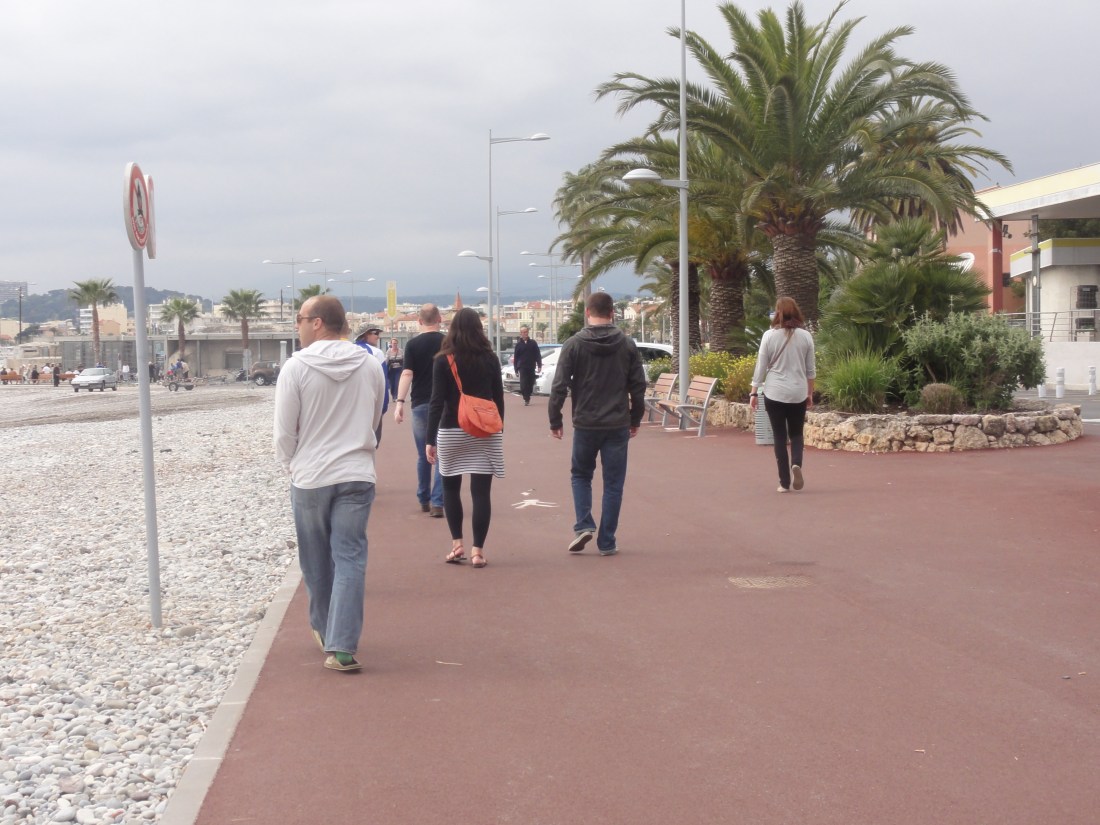 A stroll along the pebble beaches.