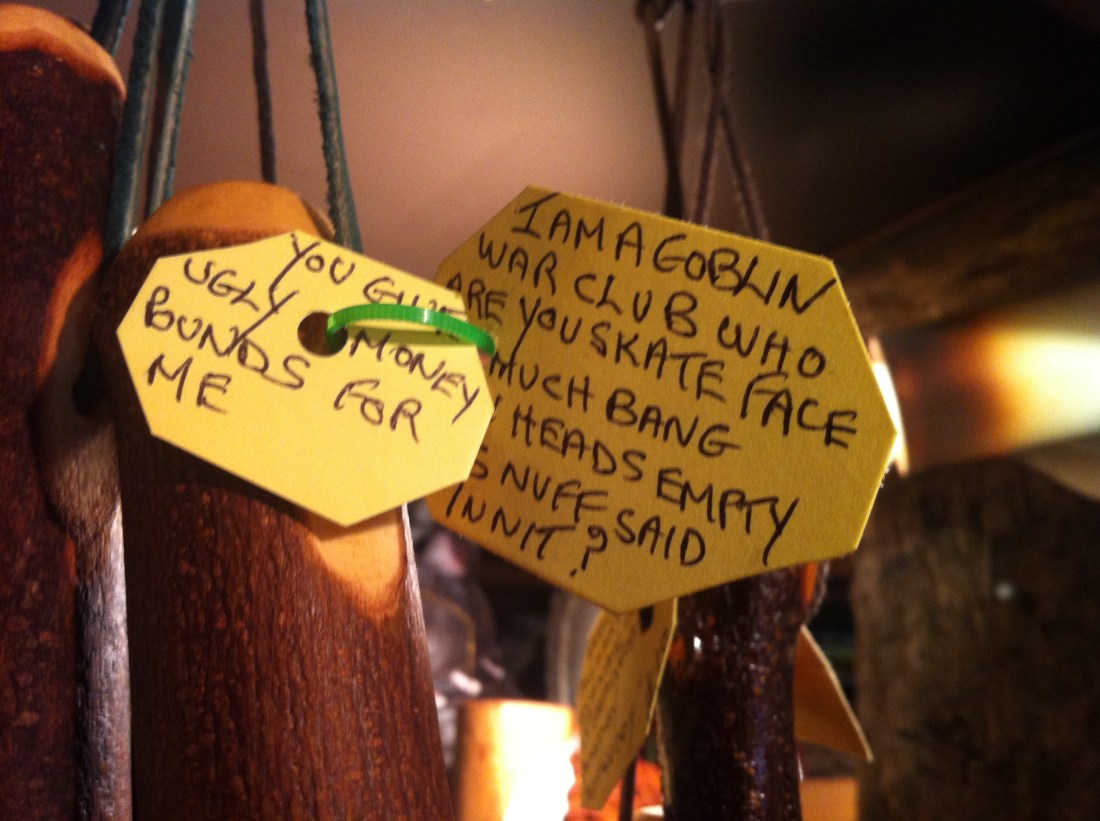 Goblin clubs for sale!