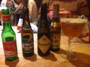Belgian beers in Belgium