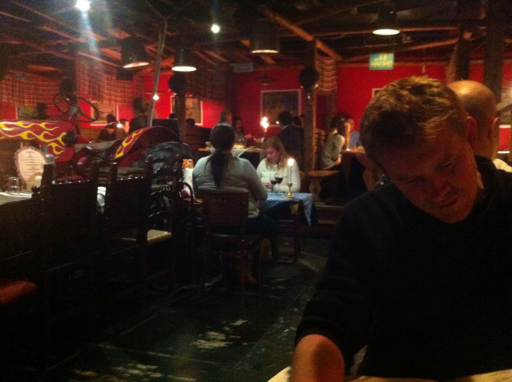 Jamie studies his options