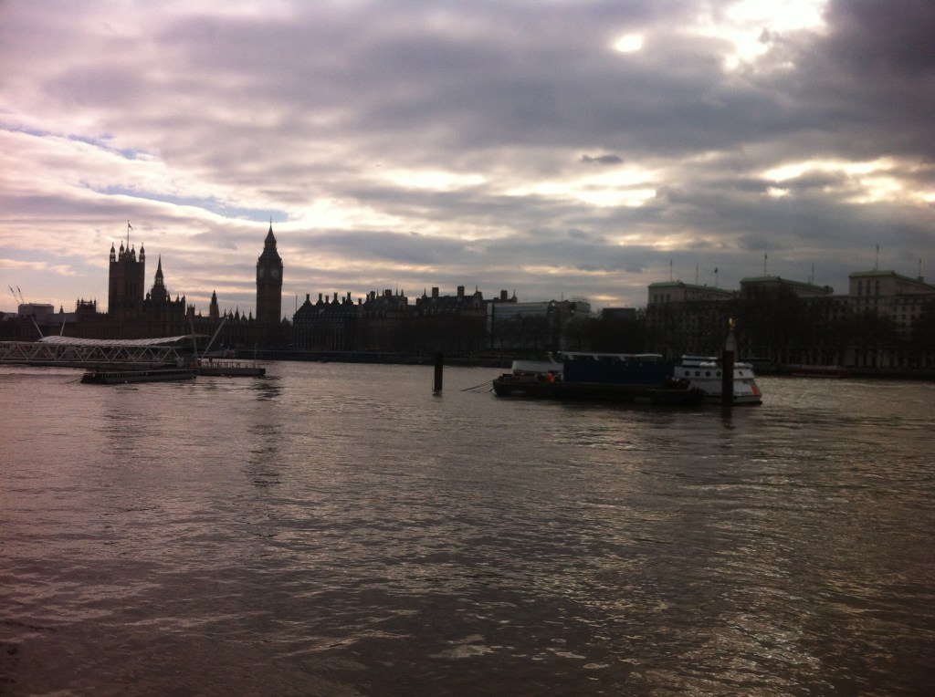 The Thames, late afternoon