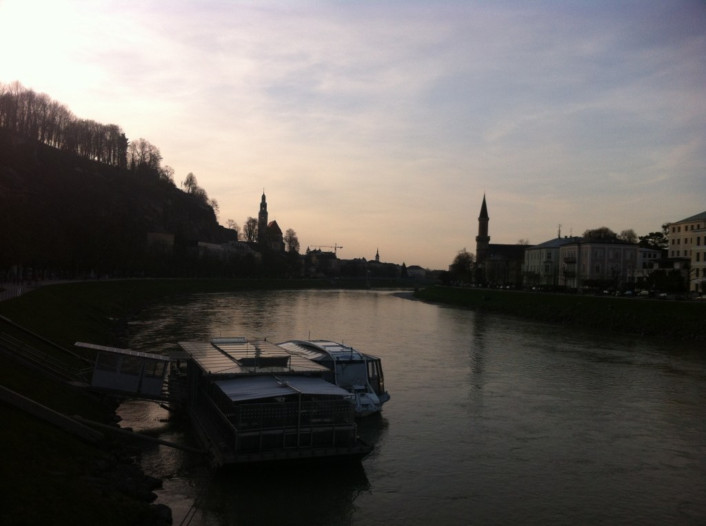 The Salzach River