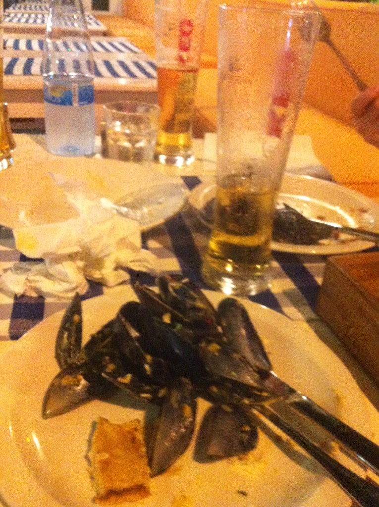 Mmmmmussels. 