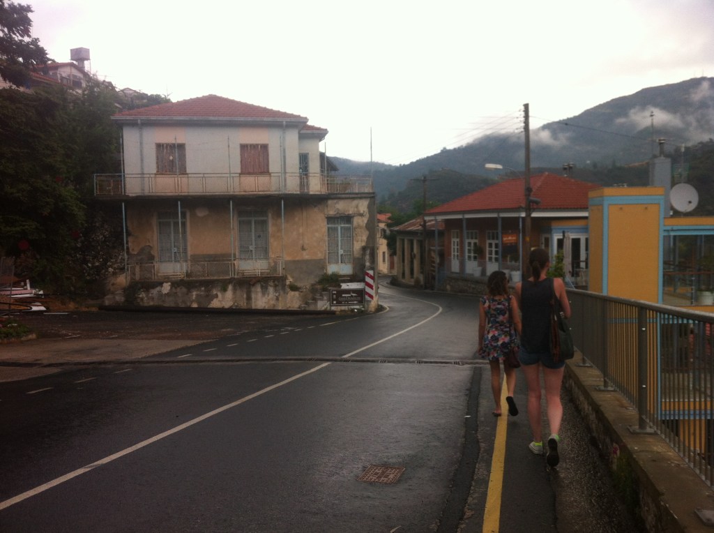 Searching for our lodging