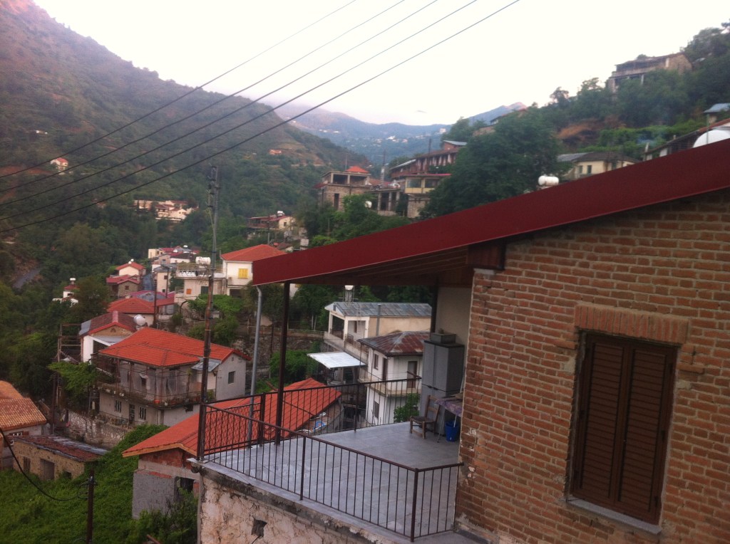 Loving the brick-colored roofs here in the mountains