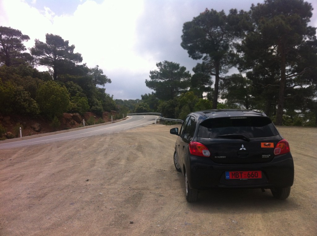 On our way to the rock