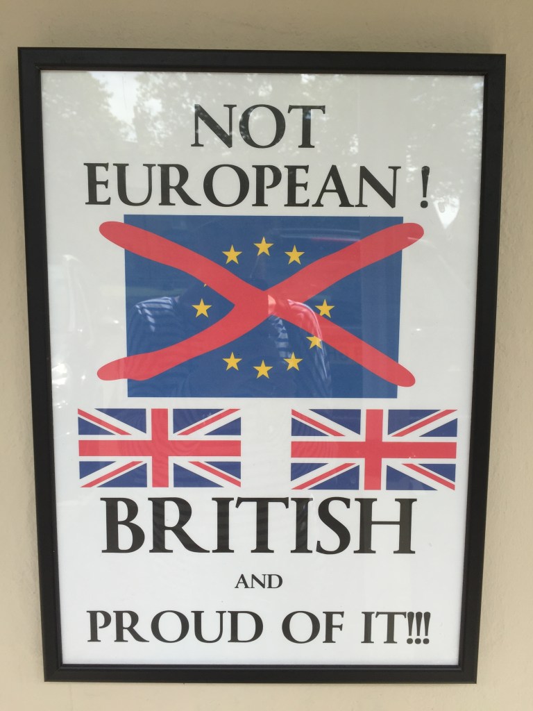 Sums up the English mentality. 