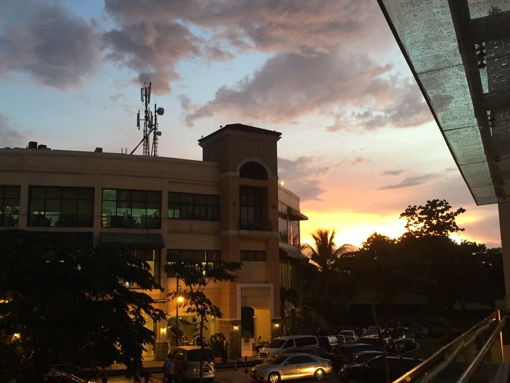 Another sunset, from a bar with a ton of expats.