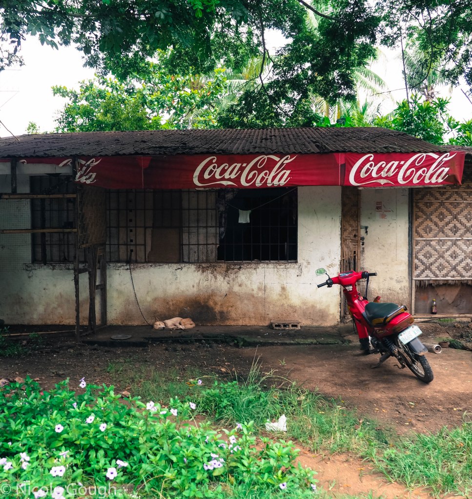 Coca Cola advertising is everywhere